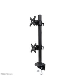 Neomounts by Newstar Full Motion Desk Mount (clamp) for two 17-49" Curved Monitor Screens - Black								